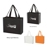 Laminated Reflective Non-woven Shopper Bag