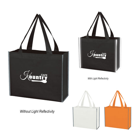 Laminated Reflective Non-woven Shopper Bag