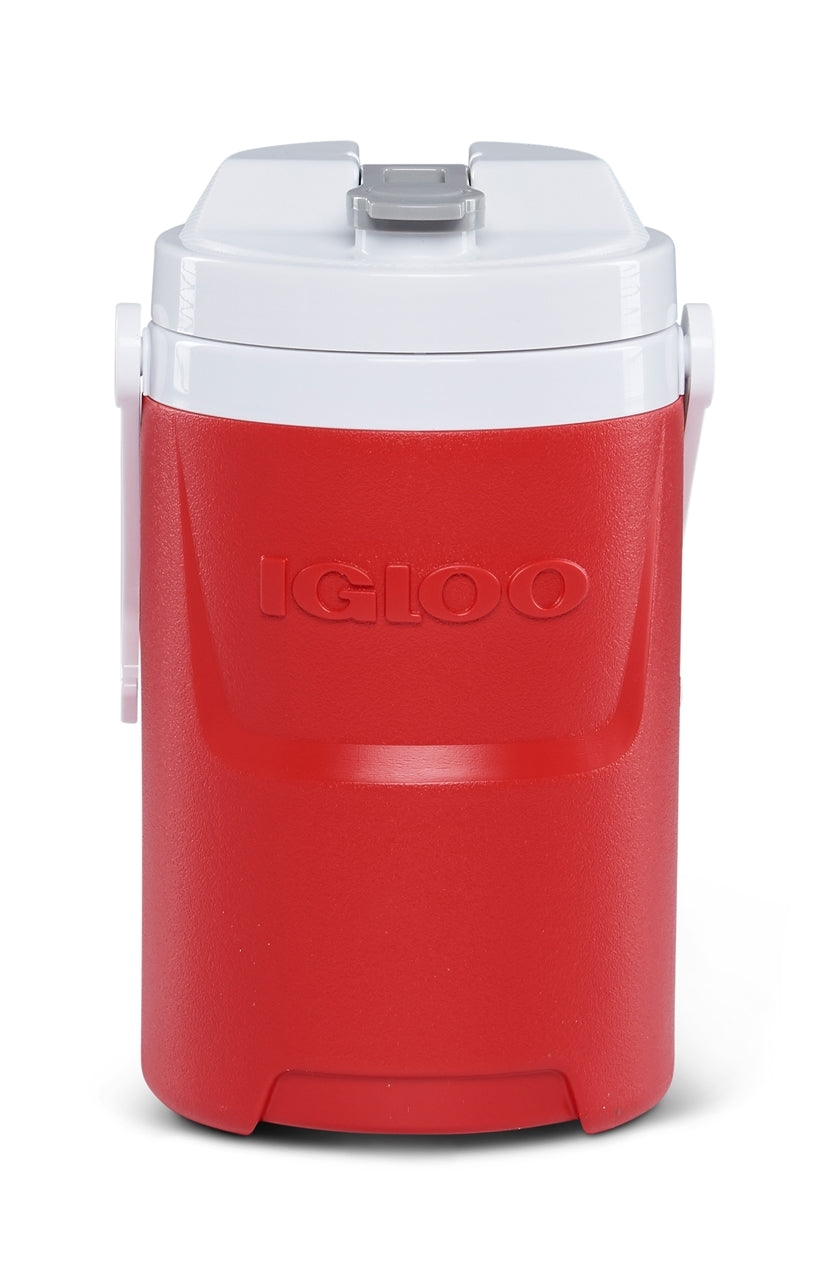 Igloo Laguna Half Gallon Beverage Cooler in Red/White