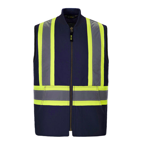 Titan Men's Hi-Vis Vest with Sherpa Lining