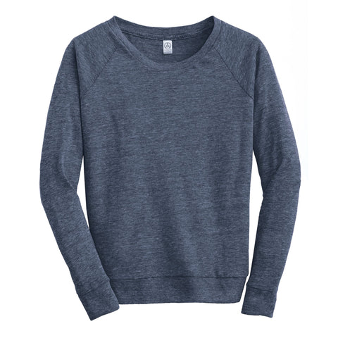 Alternative Women's Eco-Jersey Slouchy Pullover Shirt