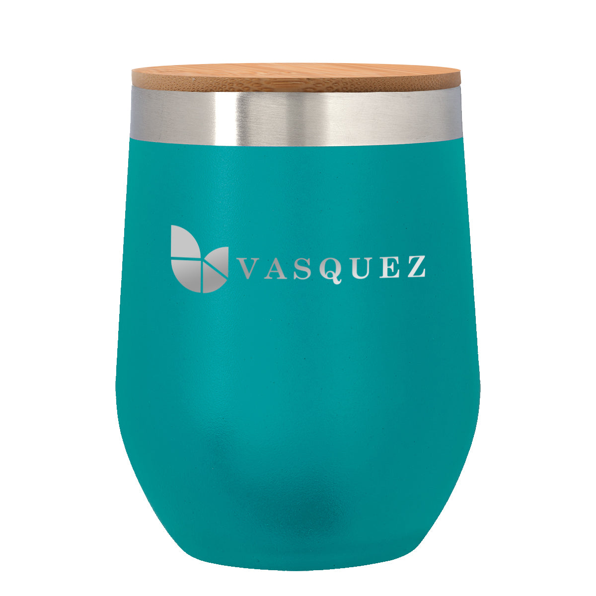 12 Oz. Vinay Stemless Wine Glass With Bamboo Lid