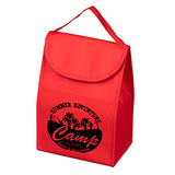 "ARCTIC CHILL" Tall Insulated Cooler Lunch Tote with Hook & Loop Closure