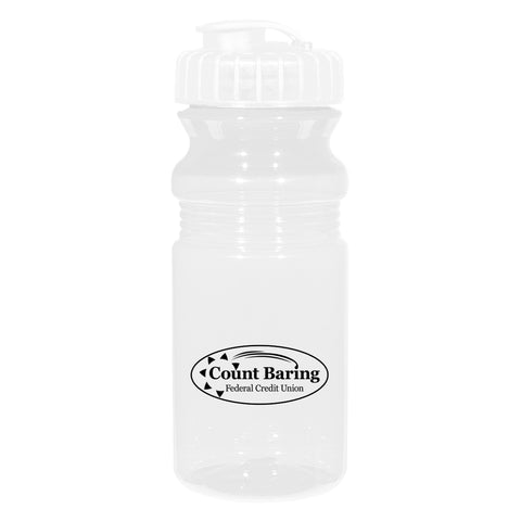 20 Oz. Poly-clear‚Ñ¢ Fitness Bottle With Super Sipper Lid