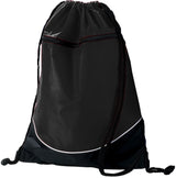 Tri-Color Drawstring Backpack