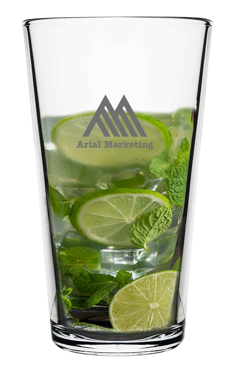 Vista, 20oz clear mixing glass with heavy base