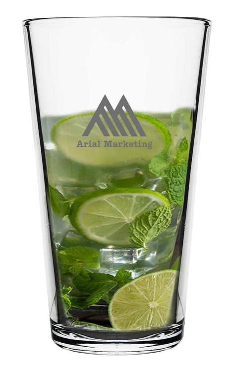 Vista, 20oz clear mixing glass with heavy base