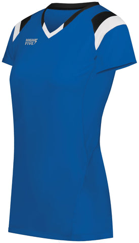 Ladies TruHit Tri-Color Short Sleeve Jersey