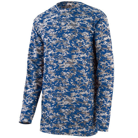 Digi Camo Wicking Long Sleeve T-shirt