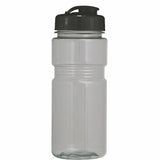 20 Oz. Translucent Recreation Bottle w/ Flip Top Lid