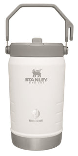 Stanley® IceFlow 40oz Flip Straw Jug, white - Etched