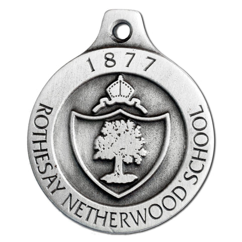 Solid Pewter Medallion (2.25