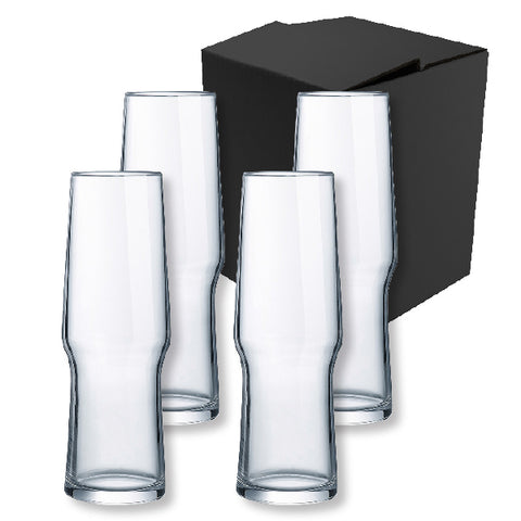 ~ Tornado 16oz Pilsner Set of 4 in Sable gift box