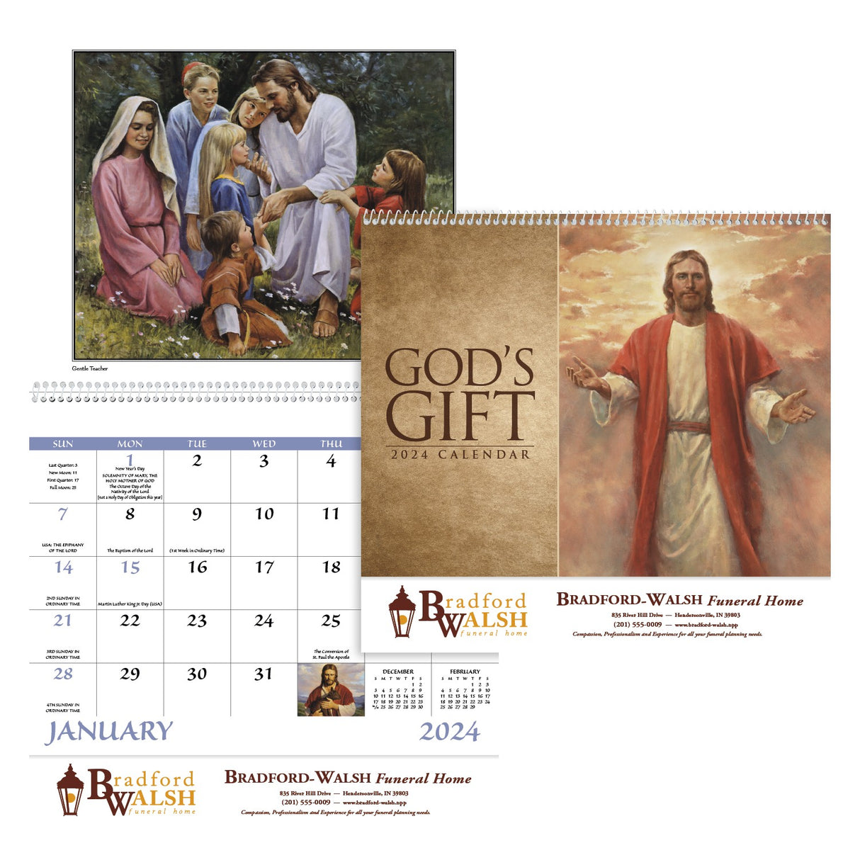 God's Gift w Funeral Pre-Planning Sheet - Spiral