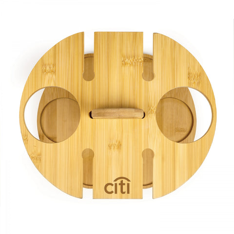 Bamboo Bottle/Glass Organizer