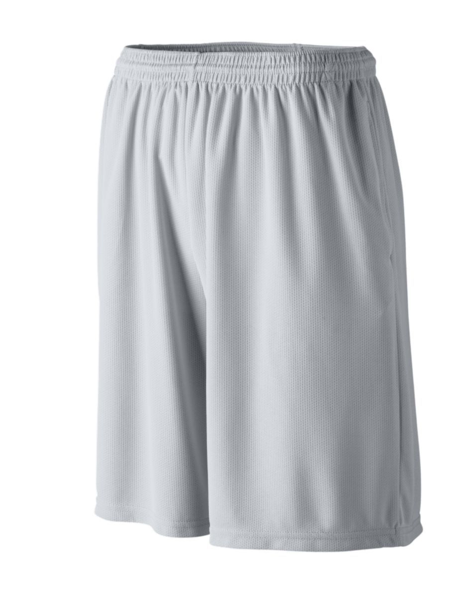 Youth Longer Length Wicking Shorts w/Pockets
