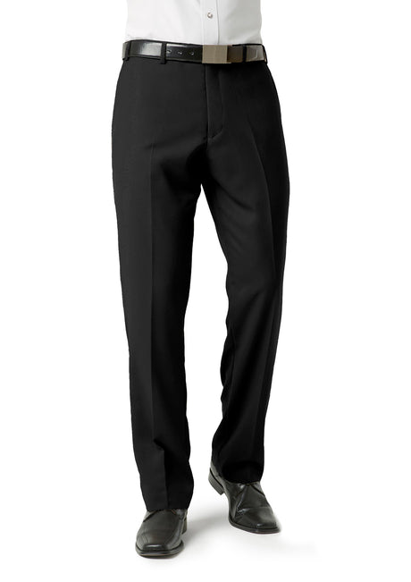 Classic Men's Flat Front Pants