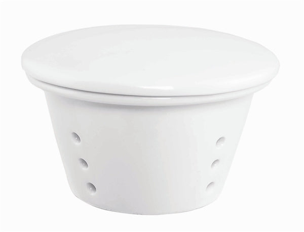 Lid and Hopper white Bone China