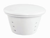 Lid and Hopper white Bone China