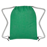 Crosshatch Non-woven Drawstring Bag