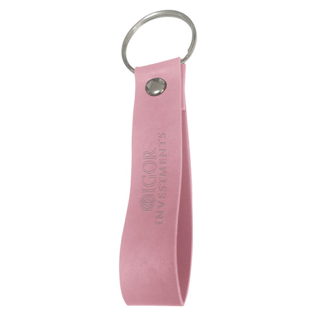 Leatherette Key Ring