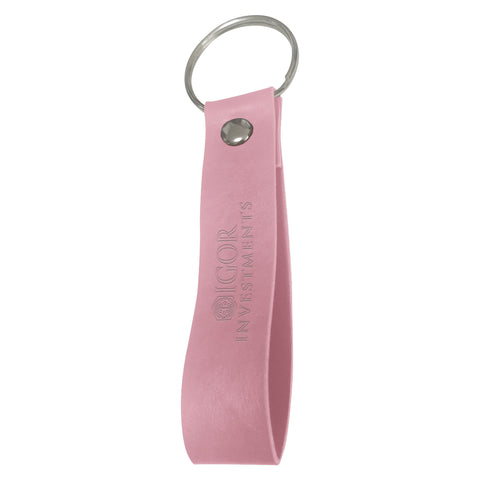 Leatherette Key Ring