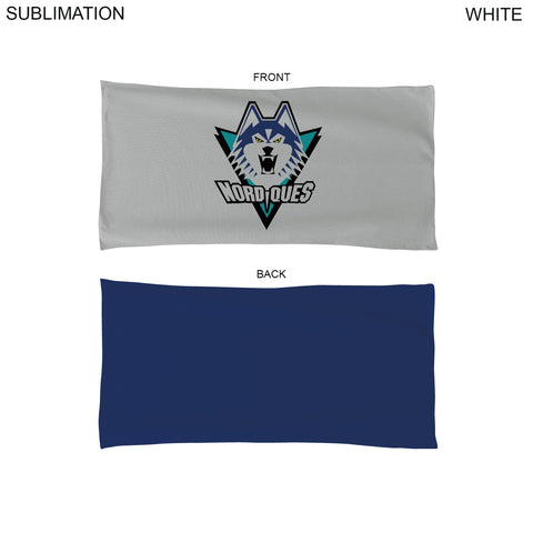 Colored Microfiber Terry Beach, Pool Towel, 22x44, Sublimated in Any PMS color Edge to Edge 2 sides