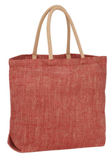 Herringbone Jute Tote