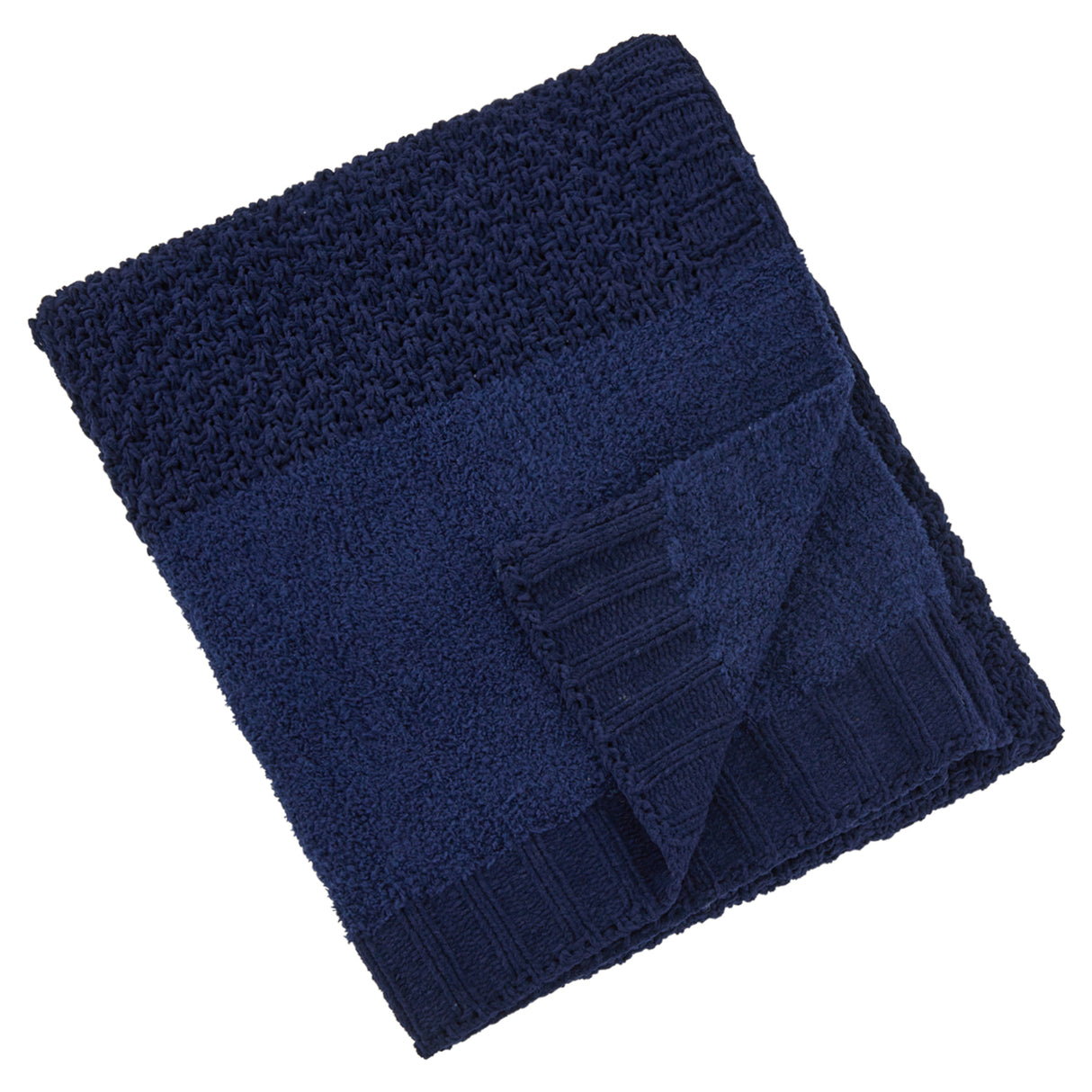 Crochet Knit Blanket, 50x60, Blank Only