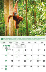 Galleria Wall Calendar 2025 Go Green Calendar