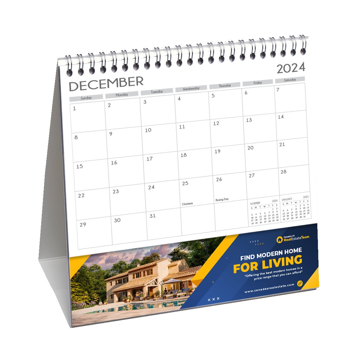 Tall Boy Appointment Desk Flip Calendars