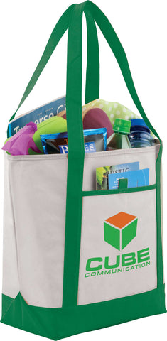 Lighthouse Non-Woven Boat Tote