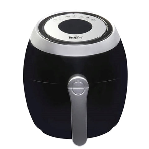 Total Chef Electric Air Fryer Oven 3.8qt, black/silver