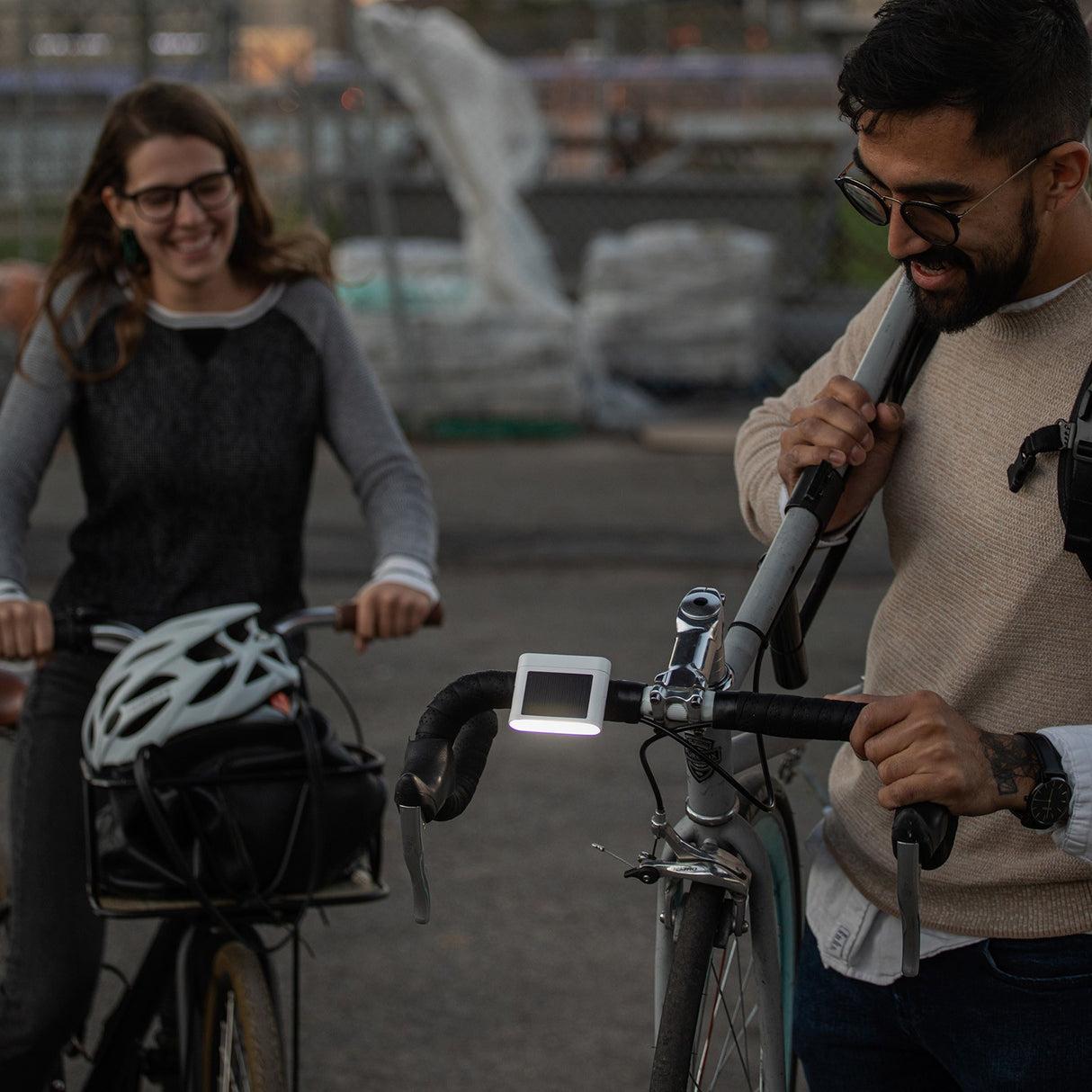 Luci® Solar Bike Light Set