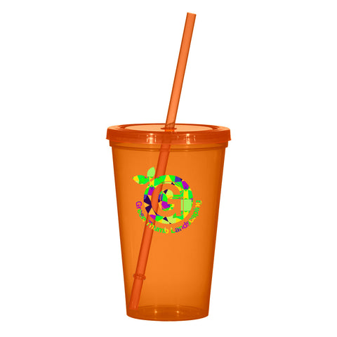 22 Oz. Sunsplash Single Wall Tumbler