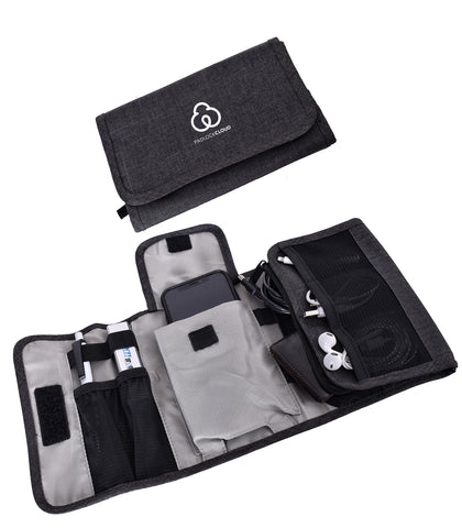 Folding Electronics Organizer
