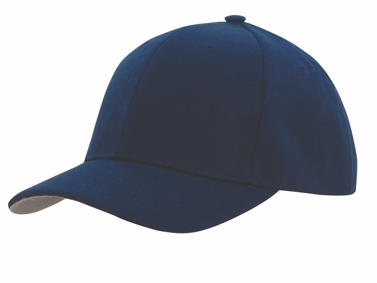 000958 Premium American Twill Cap w/Contrast Under-Peak