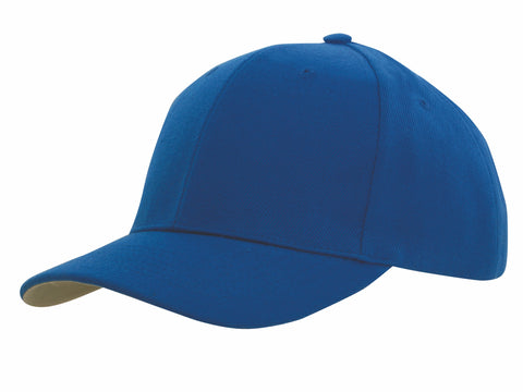 000958 Premium American Twill Cap w/Contrast Under-Peak