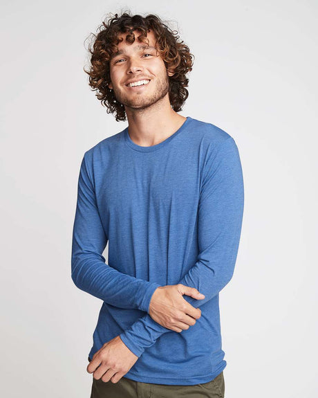 Next Level Triblend Long Sleeve Crew Neck T-Shirt