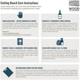 Niagara Cutlery™ Cherry Handle Cutting Board 16"