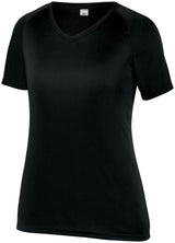 Ladies Attain Wicking Raglan Sleeve Tee