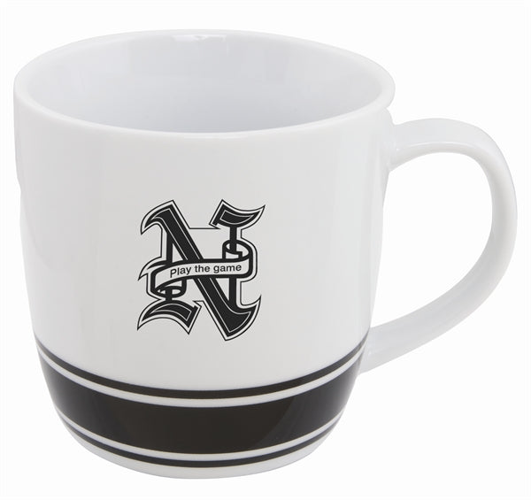 UN 13oz 2tone white/black mug