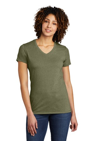 Allmade Women's Tri-Blend V-Neck Tee Shirt