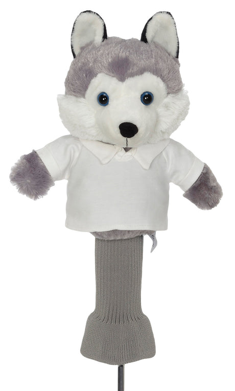 Cuddle Pals Head Cover "Hacker Husky" w/Golf Shirt