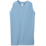 Ladies' Sleeveless V-Neck Poly/Cotton Jersey
