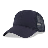 Bio-Washed Cotton Twill Front Cap w/Soft Mesh Sides & Back