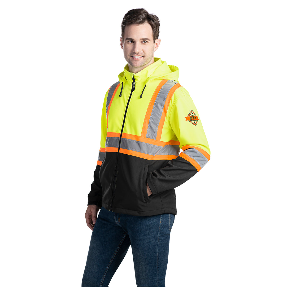 Hi Vis Softshell Jacket