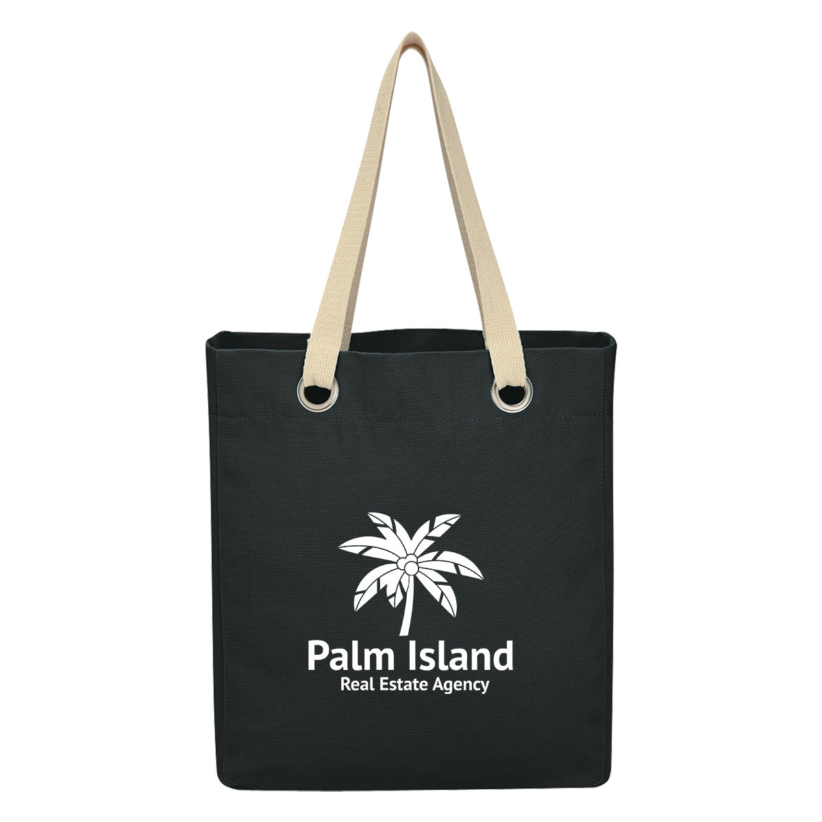 Vibrant Cotton Canvas Tote Bag