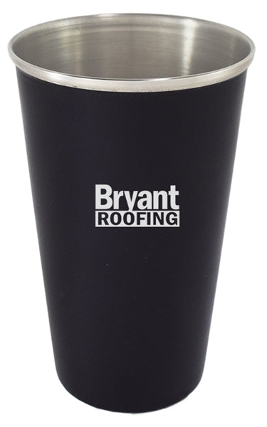 Spirit Tumbler 18.5oz matte black finish stainless steel with beaded edge