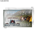 Microfiber Dri-lite Terry Branding Towel, 15x25, Sublimated Edge to Edge 1 side